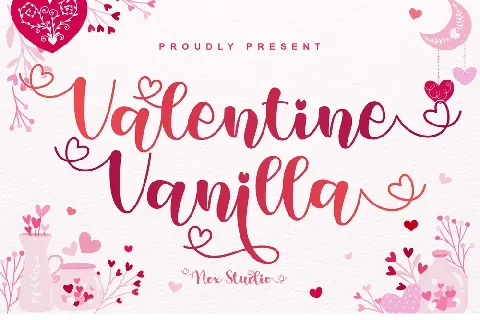 Valentine Vanilla font