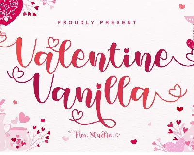 Valentine Vanilla font
