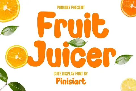 Fruit Juicer font