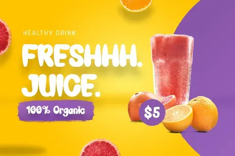 Fruit Juicer font