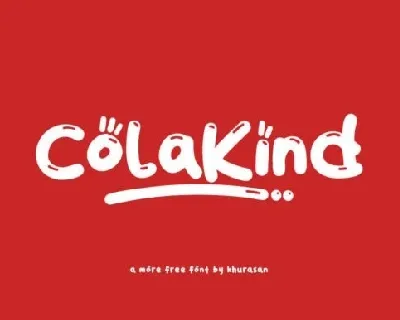 Cola Kind font