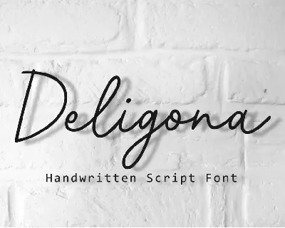 Deligona font