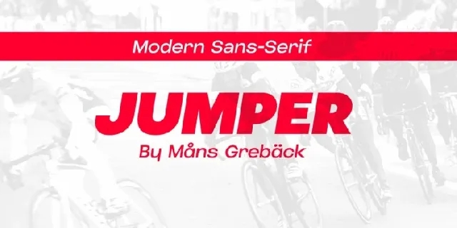 Jumper font