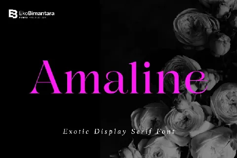 Amaline font