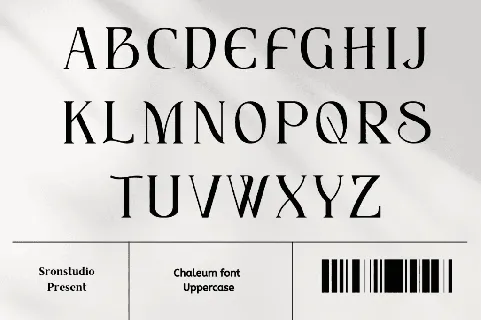 Chaleum font