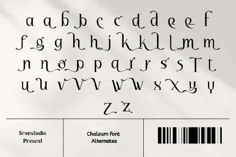 Chaleum font