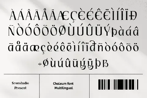 Chaleum font