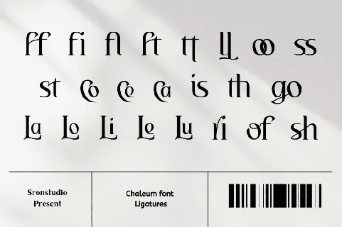 Chaleum font