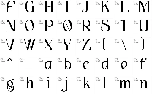 Chaleum font