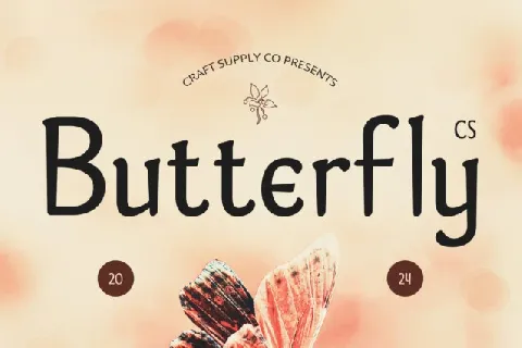 CS Butterfly font