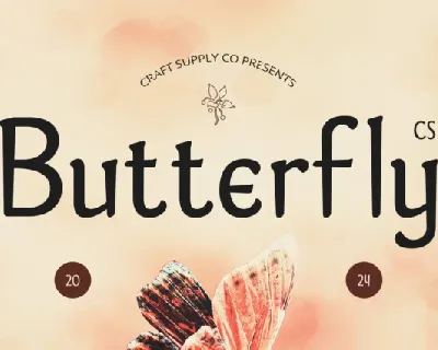 CS Butterfly font