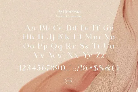 Atheresia font