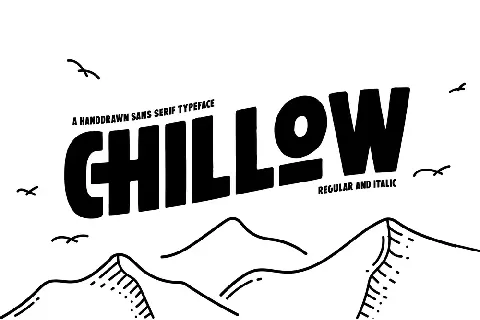 Chillow font