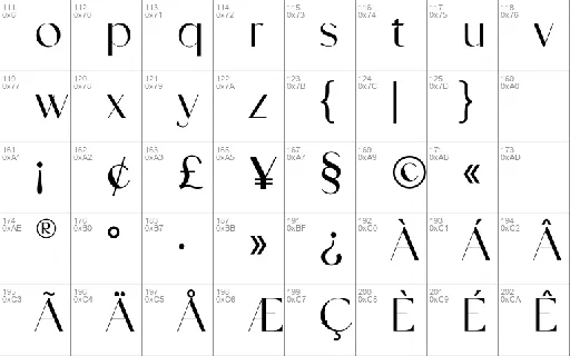 Paragone font