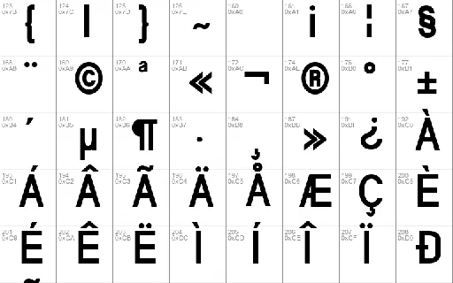 Cerbetica font