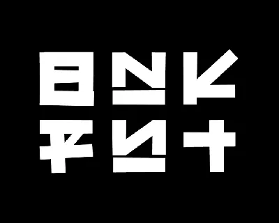 Bankay font