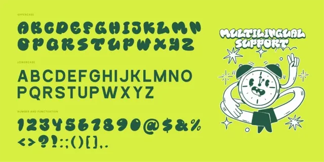 Groothan Mixed font