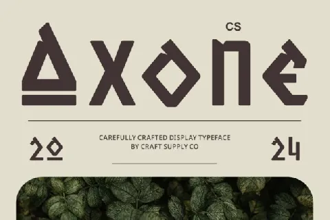 CS Axone font