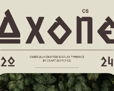 CS Axone font