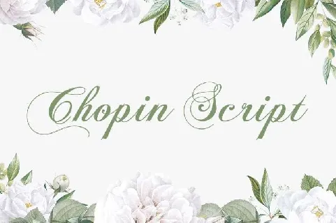 Chopin Script font