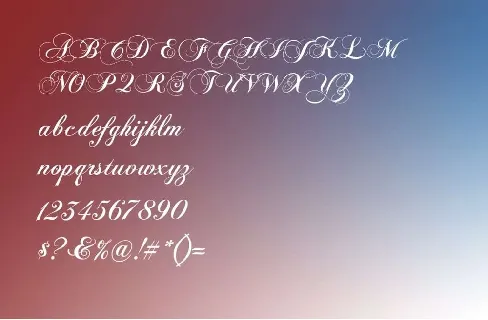 Chopin Script font