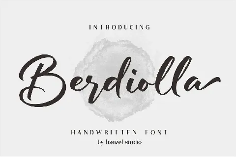 Berdiolla font