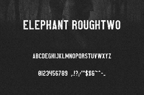 Elephant font