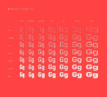 Geogrotesque Sharp Family font