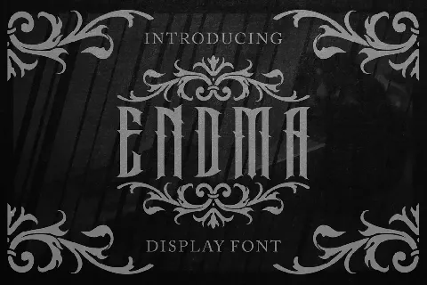 Endma font