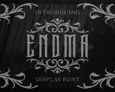 Endma font