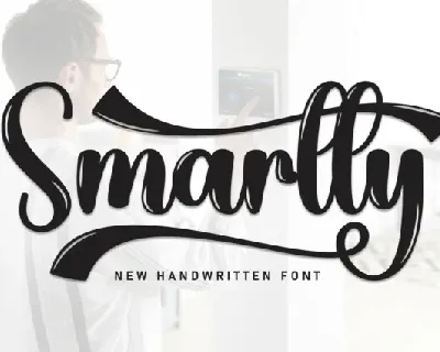 Smartly Script font