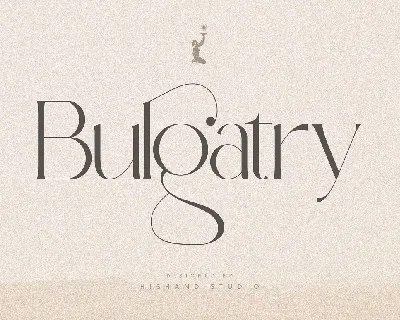 Bulgatry font