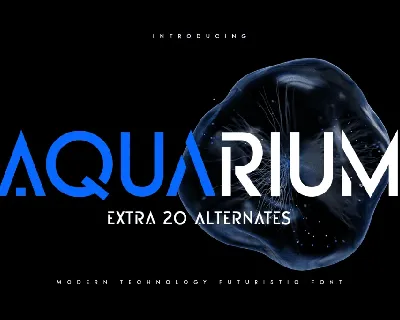 AQUARIUM font