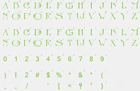 Captain’s Table font