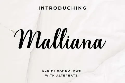 Malliana font