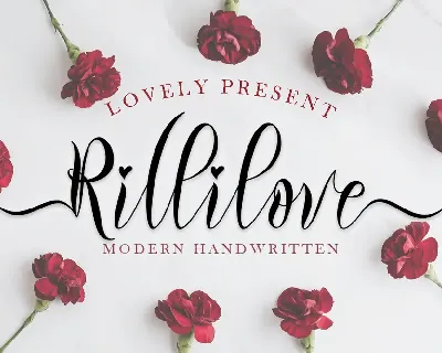 Rillilove font