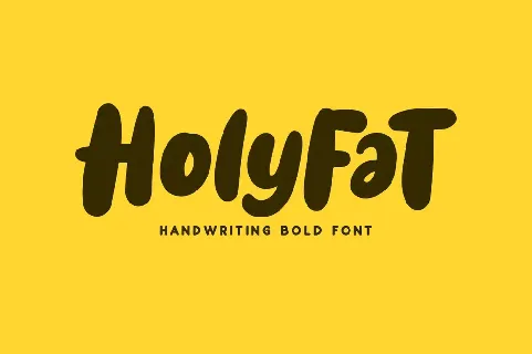 Holyfat font