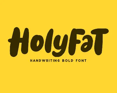 Holyfat font