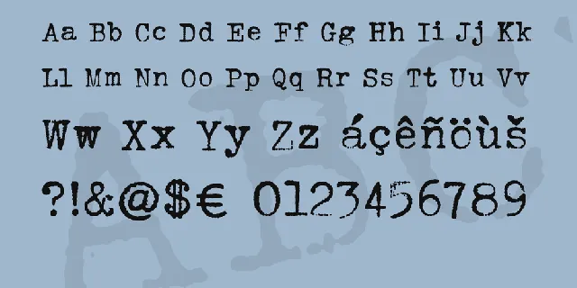 HERMES 1943 font