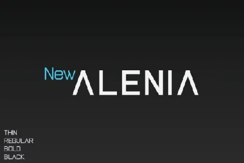 New Alenia Family font