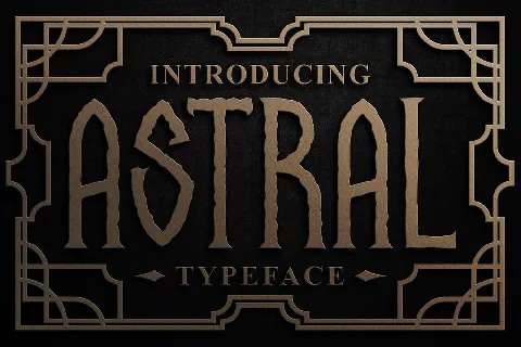 Astral font