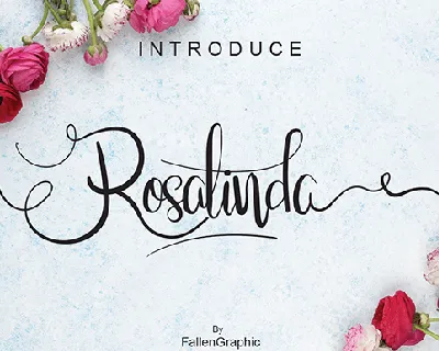 Rosalinda Script font