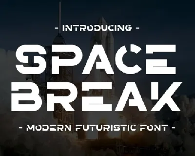 Space Break font