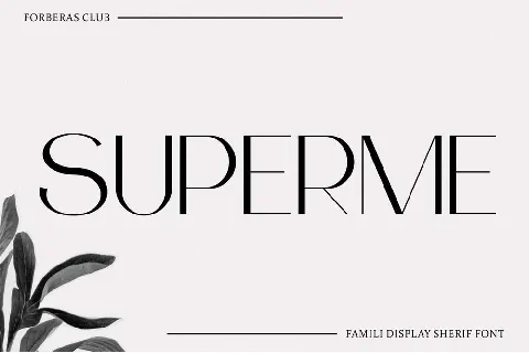 Superme font