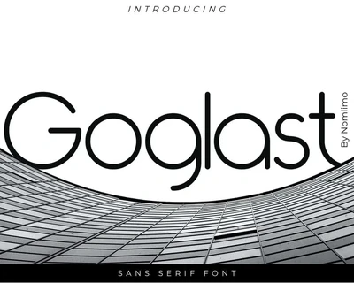 Goglast font