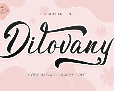 Dilovany font