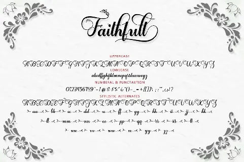 Faithfull font