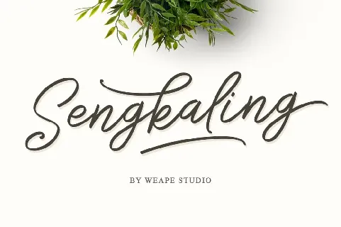 Sengkaling Demo font