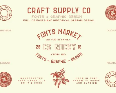 CS Rocky font