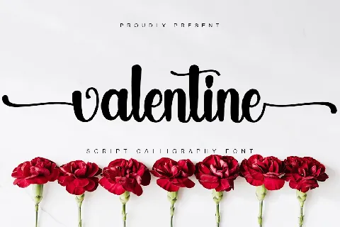 Valentine Script Typeface font